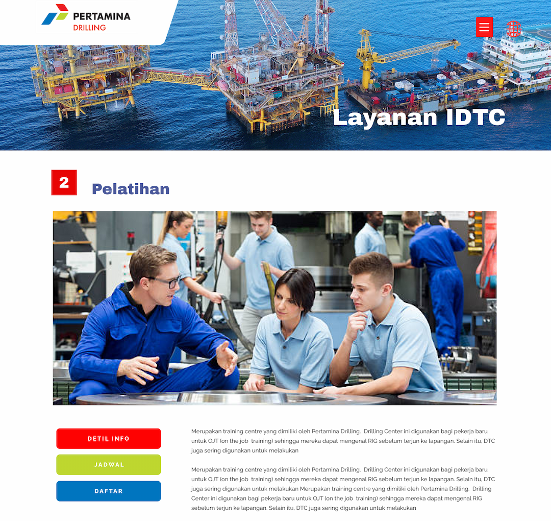 Pertamina Drilling Official Website